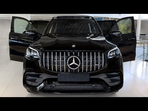 Видео: 2025 Mercedes-AMG GLS 63 SUV - детали экстерьера и интерьера