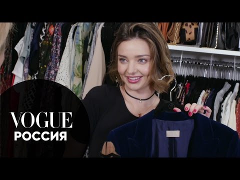 Видео: Что в гардеробе у Миранды Керр