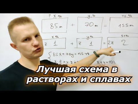 Видео: Задачи на растворы и сплавы для ОГЭ и ЕГЭ