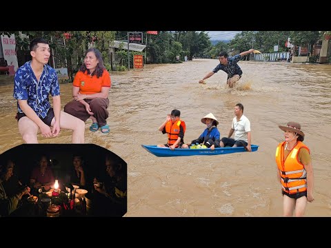 Видео: Наша семья застряла во время наводнения: ни электричества, ни воды, только выживание