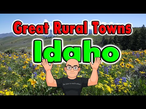 Видео: Крупные сельские города в Айдахо для выхода на пенсию или покупки дома.