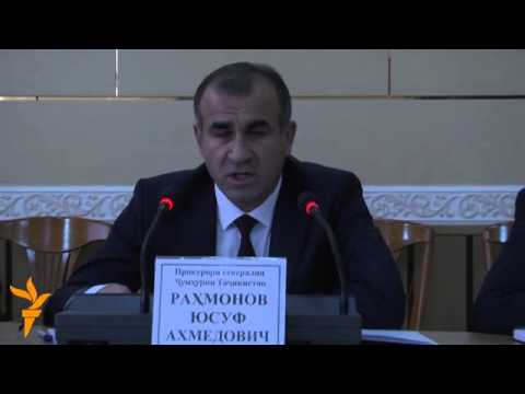 Видео: Нишасти хабарии додситони кулли Тоҷикистон Юсуф Раҳмонов (Бидуни таҳрир)