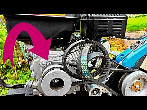 Видео: Все просто! МОДЕРНІЗАЦІЯ МОТОБЛОКА ДТЗ 470БН. ДОВЖИНА РЕМЕНЯ – нема проблем.