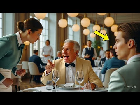 Видео: «Поговори с моим ГЛУХИМ сыном!» — высмеял ВЫСОКОМЕРНЫЙ миллионер… но официантка заставила его