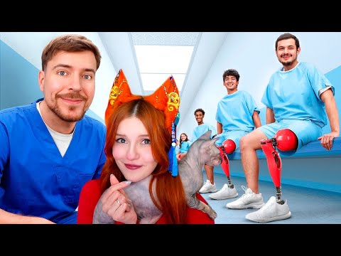 Видео: MrBeast - Я Помог 2000 Людям Снова Ходить Реакция Мистер Бист