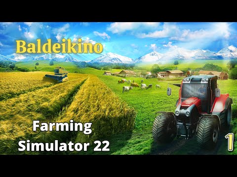 Видео: Farming Simulator 22 - Деревня Балдейкино. Продал квартиру в городе, приехал в колхоз. Часть 1