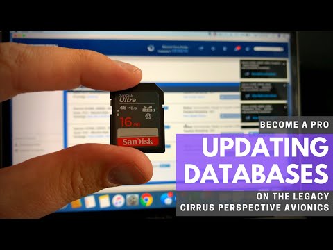 Видео: Пошаговое руководство по обновлению баз данных устаревшей системы Cirrus Perspective Avionics