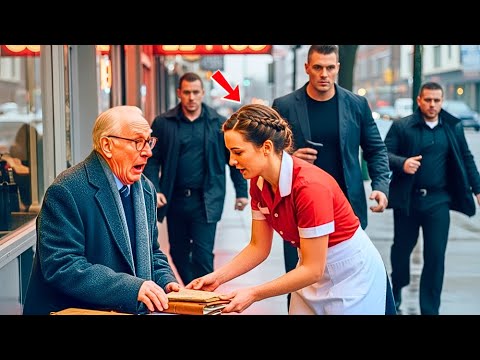 Видео: Официантка помогла старику, и в кафе наутро пришли четверо телохранителей.