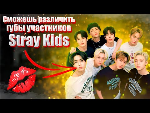 Видео: Попробуй отличить участников Stray Kids по губам