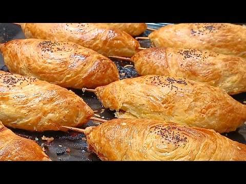 Видео: САМСА НА ПАЛОЧКЕ , НЕОБЫЧНОЕ ПРИГОТОВЛЕНИЕ САМСЫ , ХРУСТЯЩИЕ И СОЧНЫЕ , СЕМЬЯ БУДЕТ ВОСТОРГЕ! #САМСА