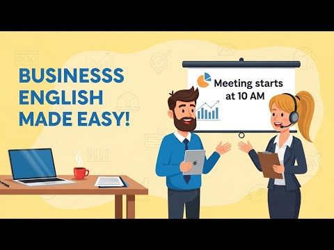 Видео: Как изучать деловой английский для повседневной жизни | Слушайте, учитесь и практикуйтесь! | Подкаст