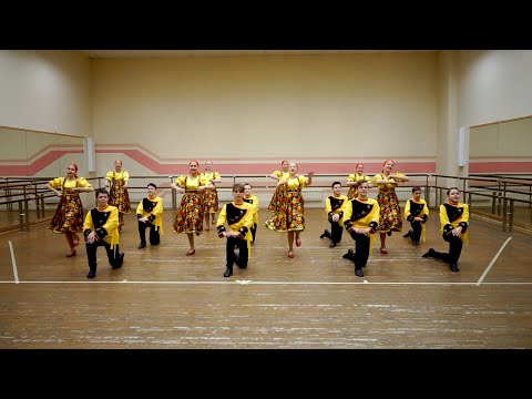 Видео: «Круговая пляска», праздничная плясовая. Образцовый ансамбль русского танца «Расея».