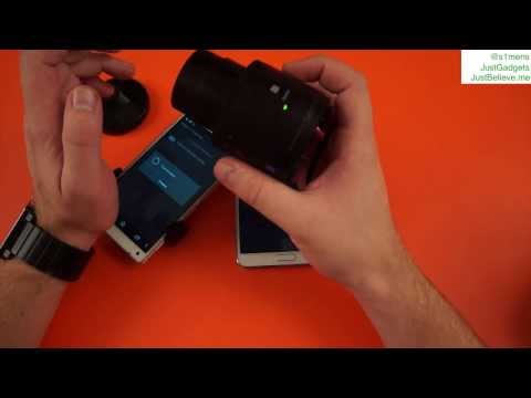 Видео: Смартограф Sony DSC-QX100: распаковка, первые впечатления
