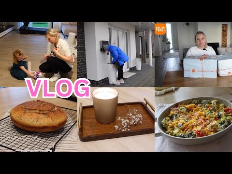 Видео: VLOG🇩🇪: БЫСТРЫЙ ХЛЕБ БЕЗ РАССТОЙКИ🍞ПОСЫЛКА С САЙТА TEMU/ красим ногти 💅