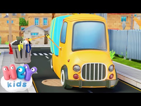 Видео: Камион За Смет 🚚 Детски Песни - HeyKids