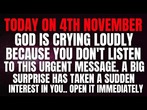 Видео: Сегодня, 4 ноября, Бог громко плачет, потому что вы не слушаете...