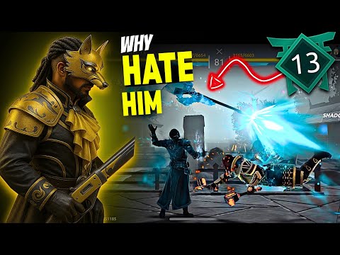 Видео: Почему игроки ненавидят Гидеона максимального уровня? 🥲 | Shadow Fight Arena