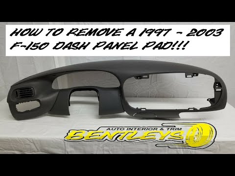 Видео: Как снять верхнюю накладку приборной панели на автомобилях Ford F150 Expedition и Lincoln Navigat...