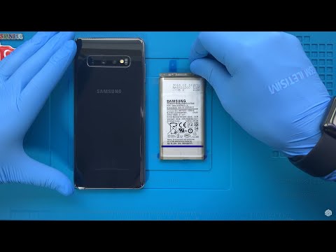 Видео: Замена аккумулятора Samsung Galaxy S10+