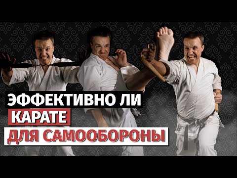 Видео: Эффективно ли КАРАТЭ для самообороны?