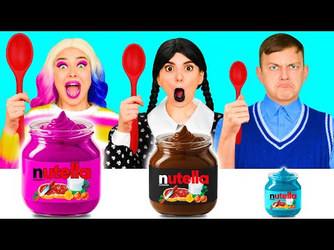 Видео: Большая, Средняя или Маленькая Тарелка Челлендж | Секретные Лайфхаки и Гаджеты от TeamTeen Challenge