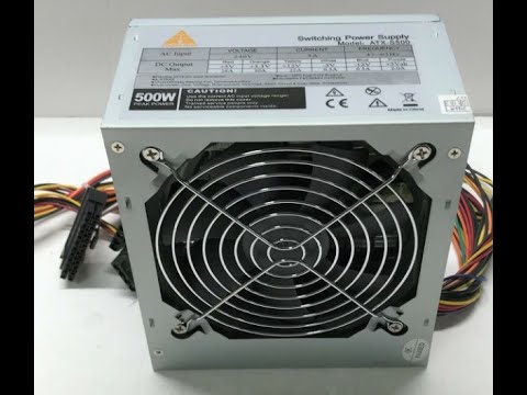 Видео: Блок питания GoldenField 500W после другого "мастера"