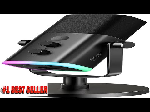 Видео: Динамический микрофон FIFINE USB XLR для записи подкастов, ПК, игр, потоковой передачи Mi - B0BMF...