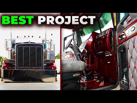 Видео: 🔥КРУПНЫЙ ПРОЕКТ: Peterbilt 379 2007 года выпуска — полная модернизация экстерьера за 6000 долларо...