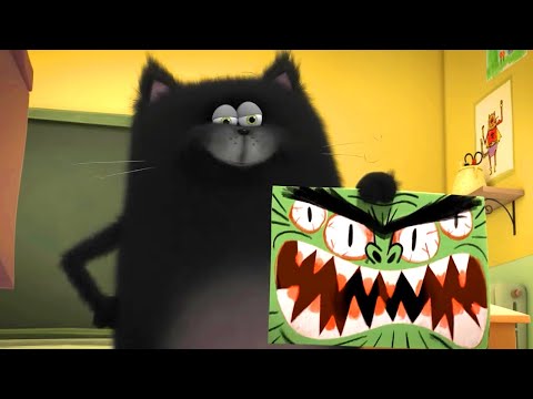 Видео: Розыгрыш — 38 серия — Котёнок Шмяк — Мультик для детей про котов