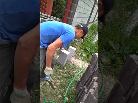 Видео: укладка пескоблок
