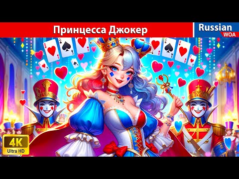 Видео: Принцесса Джокер: Брошенная королева карточного королевства ♥ Joker Princess ♠ сказки на ночь