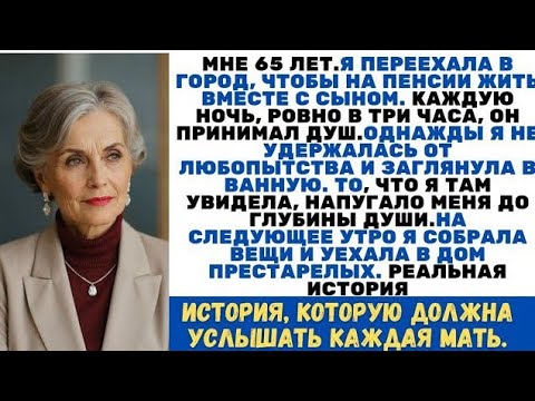 Видео: Я ПЛАКАЛА, ЧИТАЯ! Переехала жить к сыну В три ночи заглянула в ванну  после уехала в дом престарелых