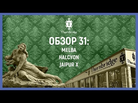 Видео: ОБЗОР №31: Melba, Halcyon и Jaipur X (Англия)