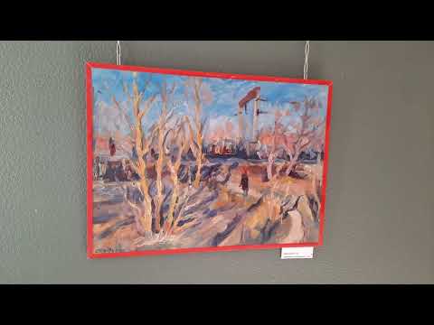 Видео: Экскурсия на выставку «Индустриальный пейзаж» Щеголихина С.Д. в Выставочном зале «Алтын Ғасыр»