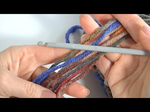 Видео: Просто и Тепло! Простой Узор-Резинка крючком/Шапка за вечер, свяжет даже начинающая рукодельница