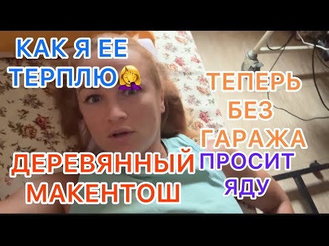 Видео: МАКЕНТОШ ДЕРЕВЯННЫЙ! 2.07.2025‼️ПРОСИТ ЯДУ! КАК Я НЕ ТЕРПЛЮ! ТЕПЕРЬ БЕЗ ГАРАЖА! 