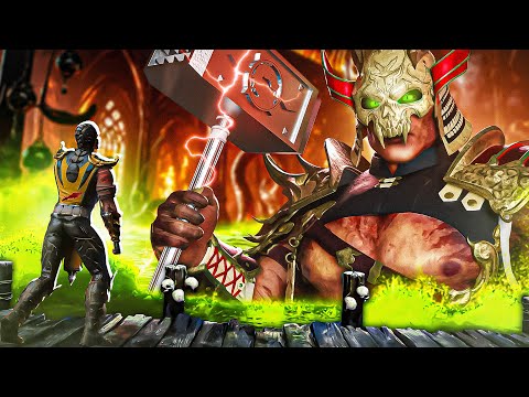 Видео: Я пытался победить Шао Кана на ВЫСОЧАЙШЕЙ сложности...(это привело меня в ярость)(он все еще мой ...