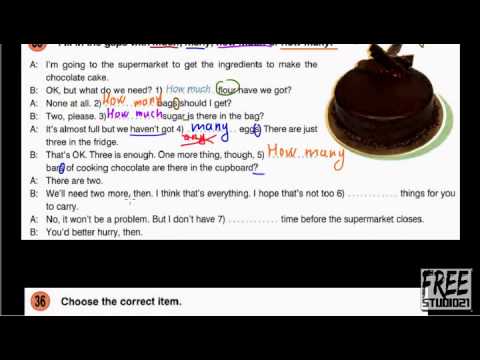 Видео: Упражнения на many, much, few, little, a few, a little