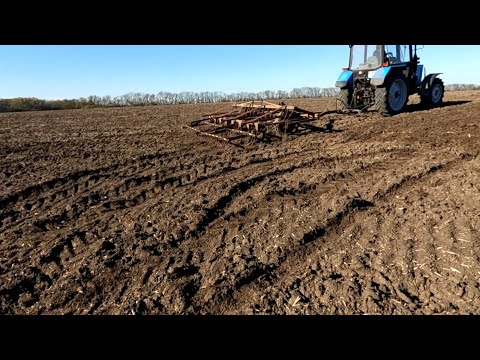 Видео: К севу готов. Подготовка почвы  культиватором КПС-4.2 и трактор МТЗ-82.1, с балочным ПВМ.