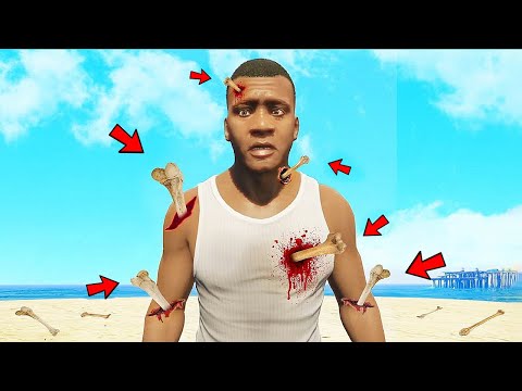 Видео: СЛОМАЛ ВСЕ КОСТИ ФРАНКЛИНУ в ГТА 5 МОДЫ! ОБЗОР МОДА в GTA 5 ВИДЕО