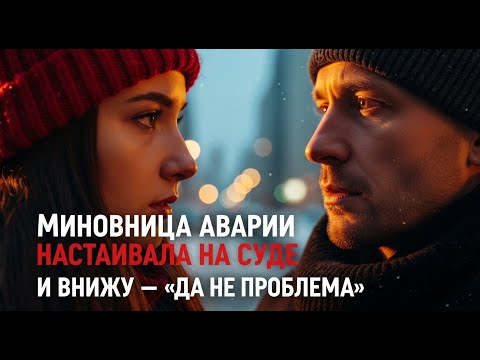 Видео: Виновница аварии настаивала на суде. Да не проблема — история о правде, прощении и судьбе