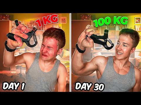 Видео: Я Сжимал Эспандер 30 ДНЕЙ ПОДРЯД — РЕЗУЛЬТАТЫ ШОКИРОВАЛИ!