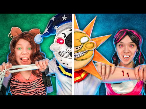 Видео: МУНДРОП - БОЙФРЕНД ОБОРОТНЯ-Ксюши, а САНДРОП - БОЙФРЕНД ВАМПИРА-девушки!