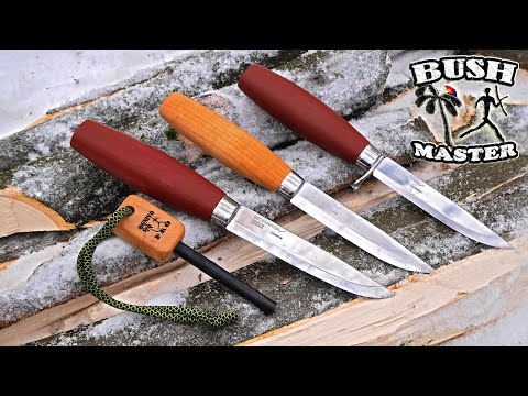 Видео: Нож Morakniv Original 1, ламинированная сталь