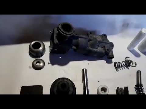 Видео: Ремонт кулисы Mercedec 207D 1990г.