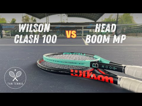 Видео: Выбор новичка: Wilson Clash 100 v3 или Head Boom MP 2024?
