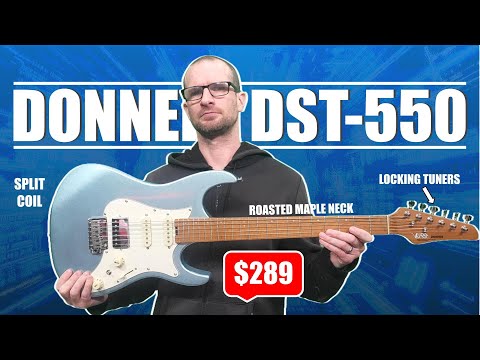 Видео: Хороша ли гитара Donner DST-550?