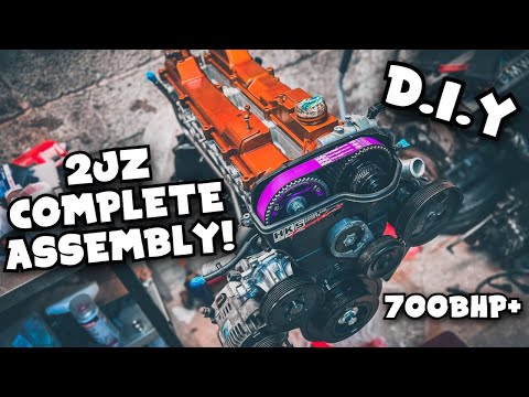 Видео: Как собрать 2jz na-t! *Полная сборка*