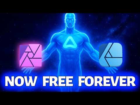 Видео: Affinity БЕЗКОШТОВНО НА ЗАВЖДИ ДЛЯ ВСІХ від Canva встигни забрати.