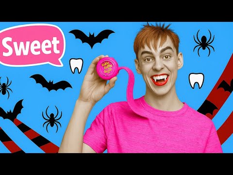 Видео: Хитрый вампир-челлендж! 🍭🧛 Граф Конфетула проносит сладости повсюду!